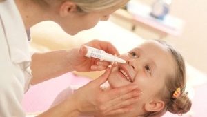 Vasoconstrictor nose drops for children