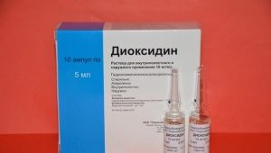 El uso de dioxidina en el tratamiento de enfermedades del oído en un niño.