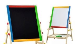  Magnetic-marker double-sided children's easel: rules of choice