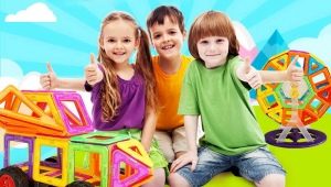 Designer magnetici per bambini da 3 anni: come scegliere un'opzione sicura?