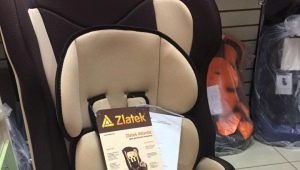 Asientos de coche Zlatek: diseños