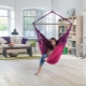 Children's suspended swing for home