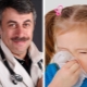 Trattamento di rhinitis in un bambino da Komarovsky