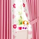 Curtains for a girls' room