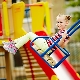 Children's street swing