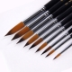 Brushes for acrylic paints: features of choice