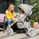 Baby strollers-books: ranking of the best folding models