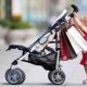 Stroller selection criteria with shock absorption