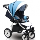 Features of strollers with inflatable wheels