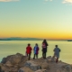 Descansa en el lago Baikal con niños.