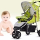 Einen Kinderwagen mit großen Rädern wählen