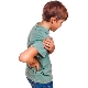 What should I do if my child has a backache and what causes pain?