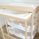 Changing table with bath: features and selection