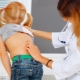 What do the red spots on the child's back indicate and what to do?