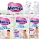 Mga tampok at hanay ng laki ng mga diapers Merries