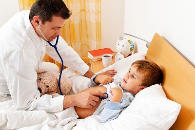 The child is sick - diarrhea and vomiting, examination by a doctor