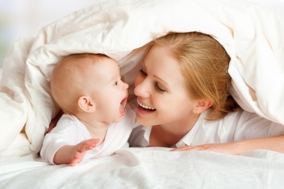 Child with parents