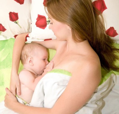 Breastfeeding lying