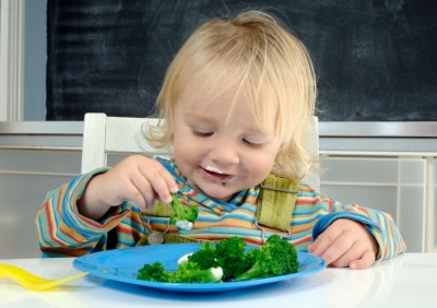 Broccoli per l'alimentazione