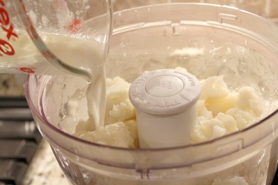 Puré De Coliflor Con Leche Materna