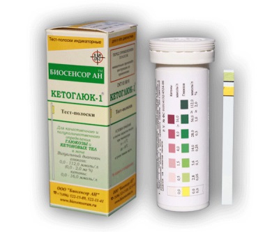 urine acetone test