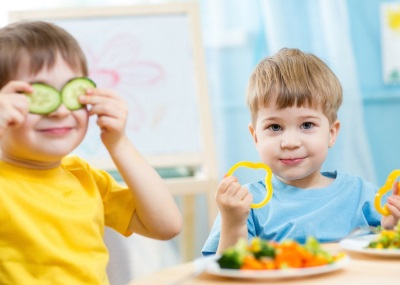 Verdure nutrizione per bambini