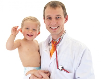 Child and doctor