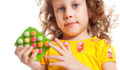 Vitamins for eye therapy for children