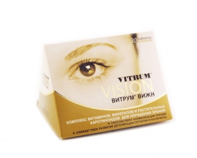 Vitrum Vision Vitamins