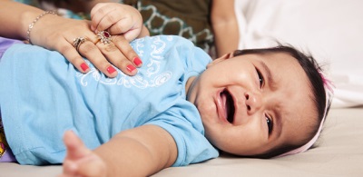 Cólico en un niño