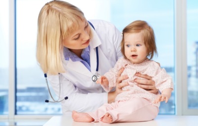 Niño de 1 año de ingreso al pediatra.