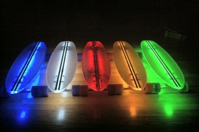 Backlit penny boards