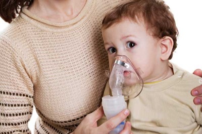 Inhalations for treating wet cough in children