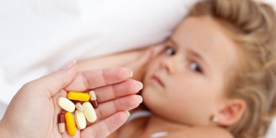 Antibiotics for children with cough and runny nose - indications