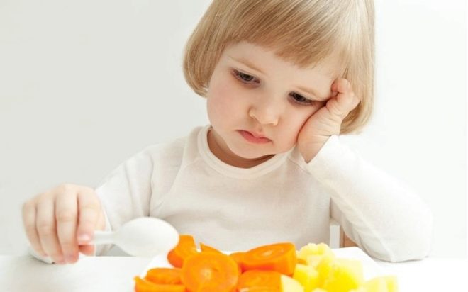 Nessun appetito per un bambino di 2 anni