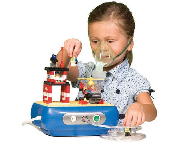 Nebulizers para sa bata sa anyo ng mga laruan